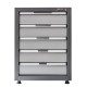 Werkbank Elite-Line 217 x 55,5 x 96 cm. met 5 laden en hardhouten blad.