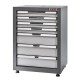 Werkbank Elite-Line 217 x 55,5 x 96 cm. met 12 laden en hardhouten blad.