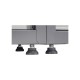 Werkbank Elite-Line 217 x 55,5 x 96 cm. met 12 laden en hardhouten blad.